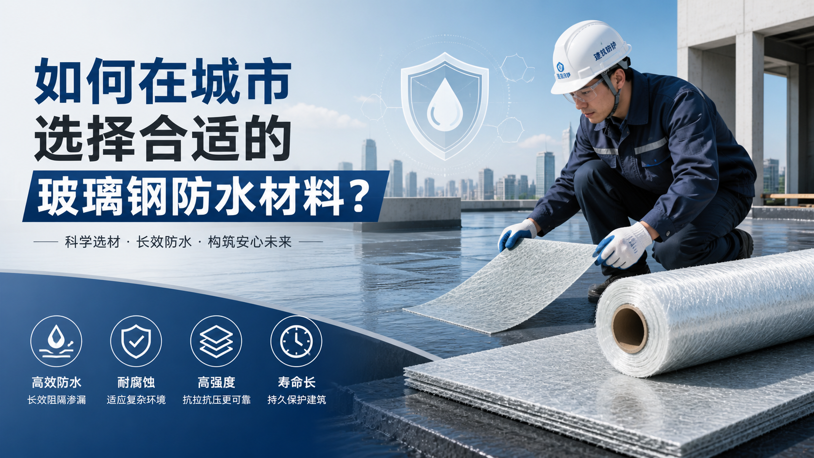 如何在营口选择合适的玻璃钢防水材料？