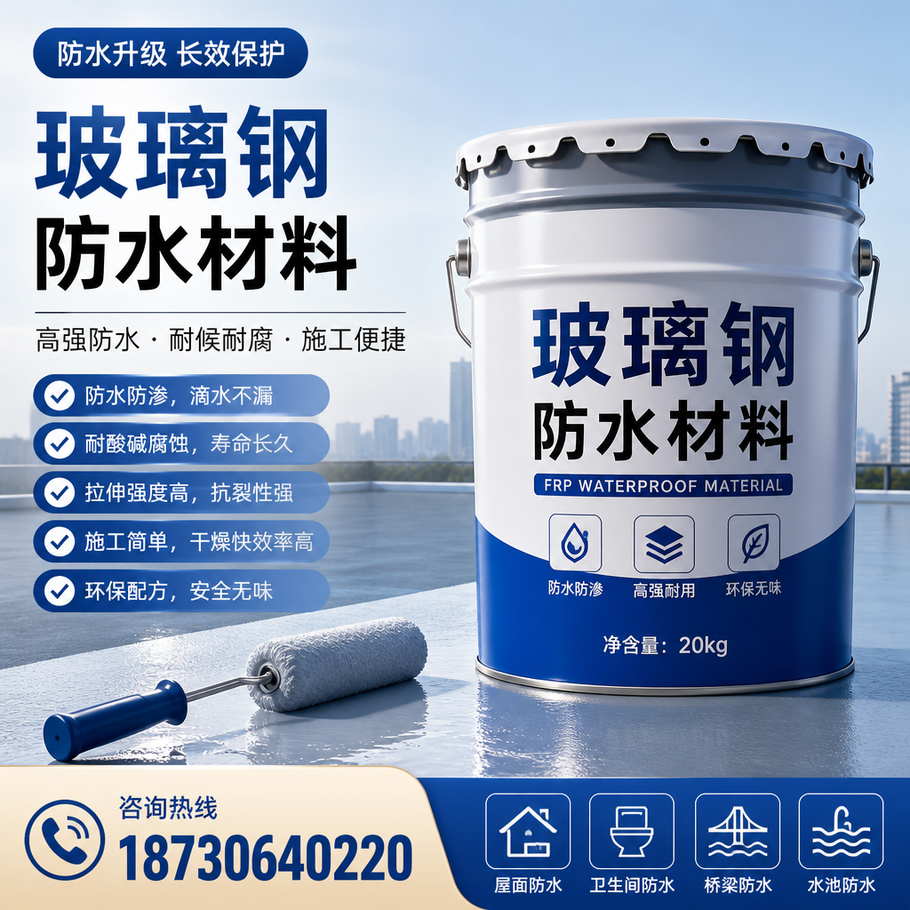 专家解析:玻璃钢防水材料的市场前景分析在 营口